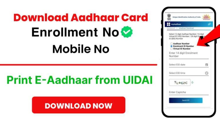 Download Aadhaar Card in Mobile